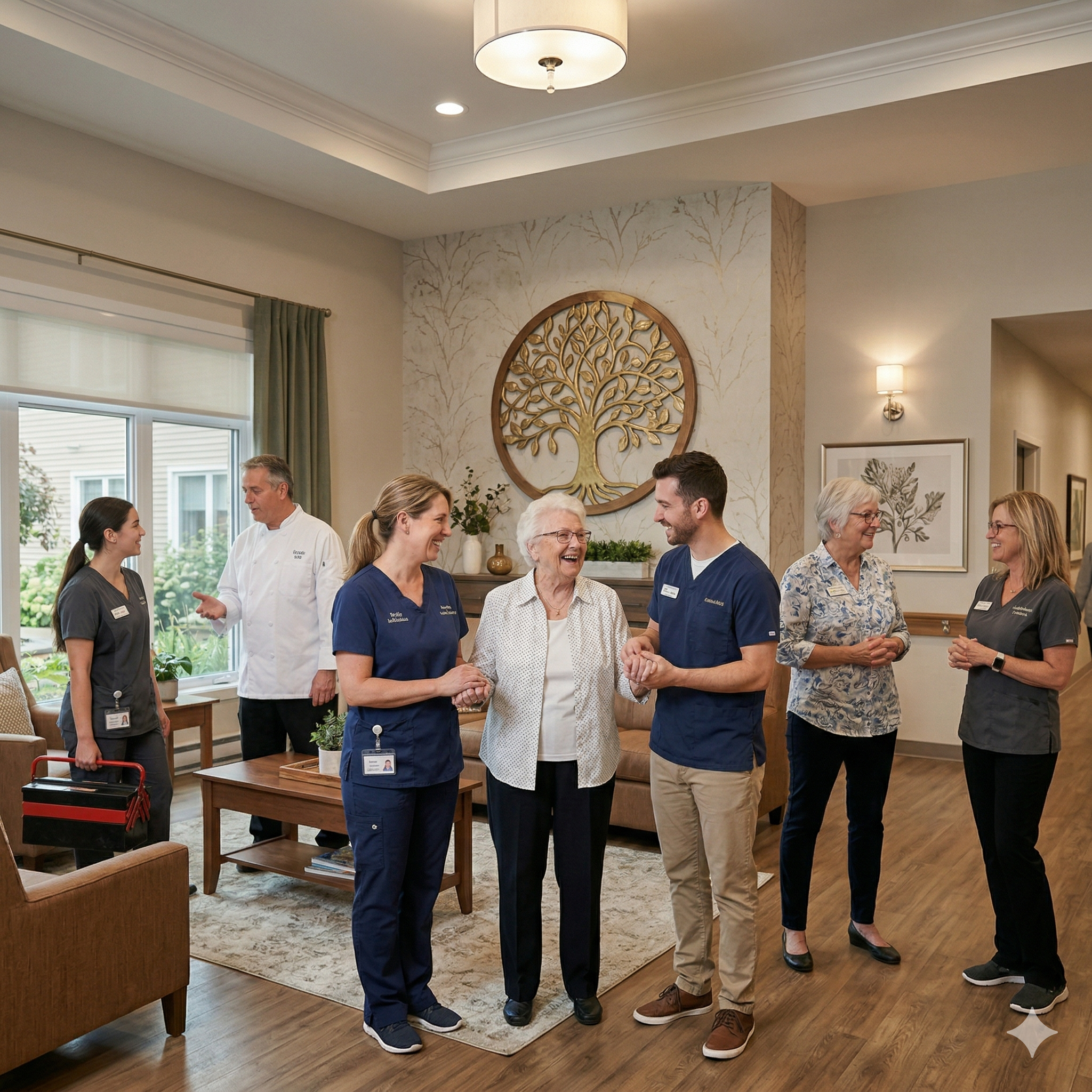 Le cœur de nos résidences privées pour ainés : Bâtir des équipes solides